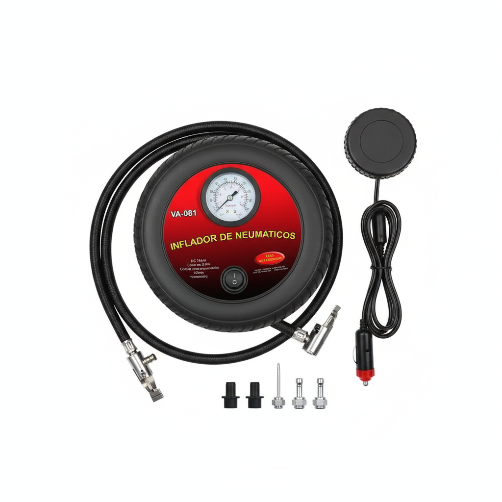 Compresor con accesorios